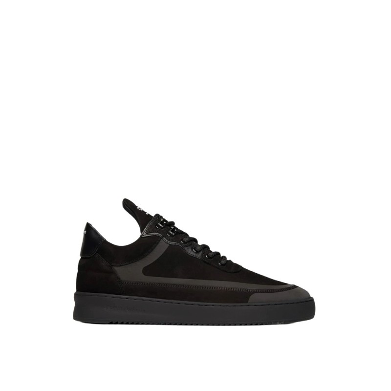 FILLING PIECES LOW TOP RIPPLE META ALL BLACK