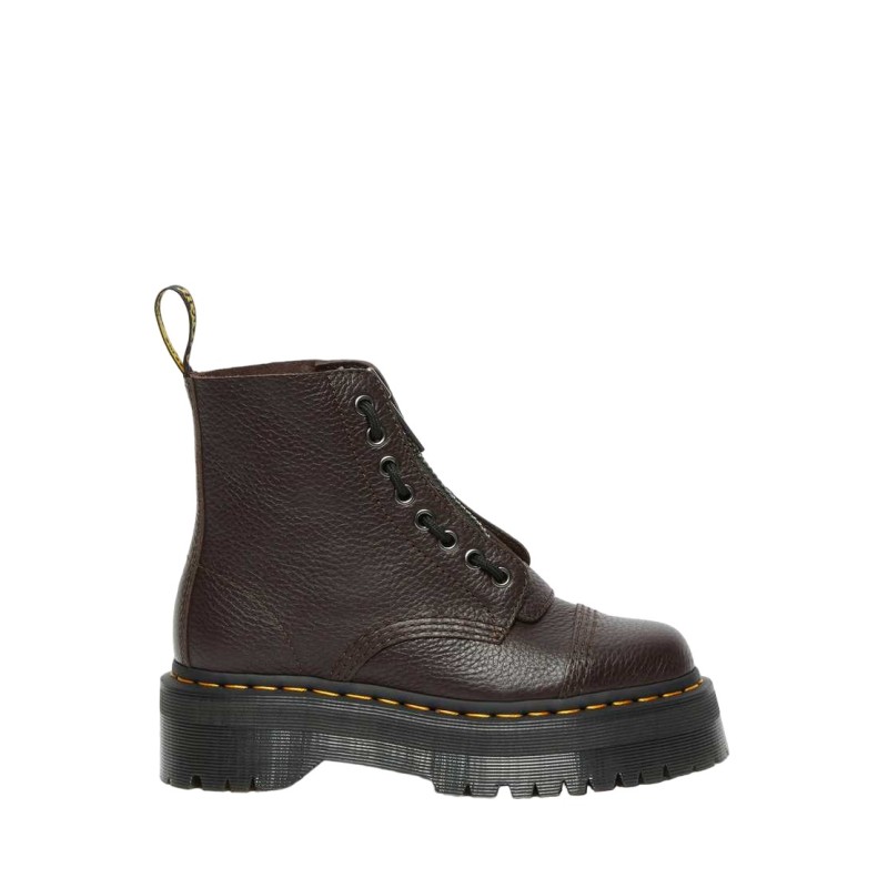 DR MARTENS SINCLAIR BURGUNDY MILLED NAPPA
